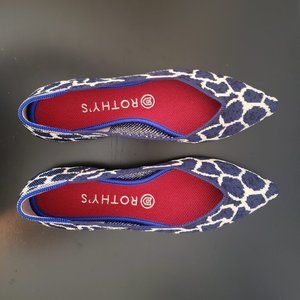 Rothy's Indigo Giraffe Points 8.0